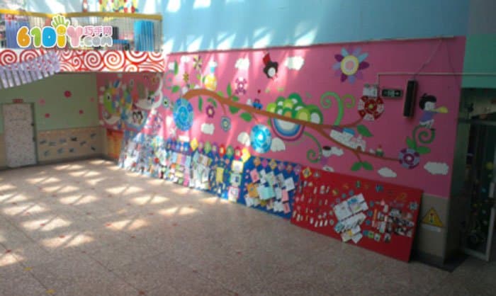 幼儿园读书节主题墙 阅读快乐