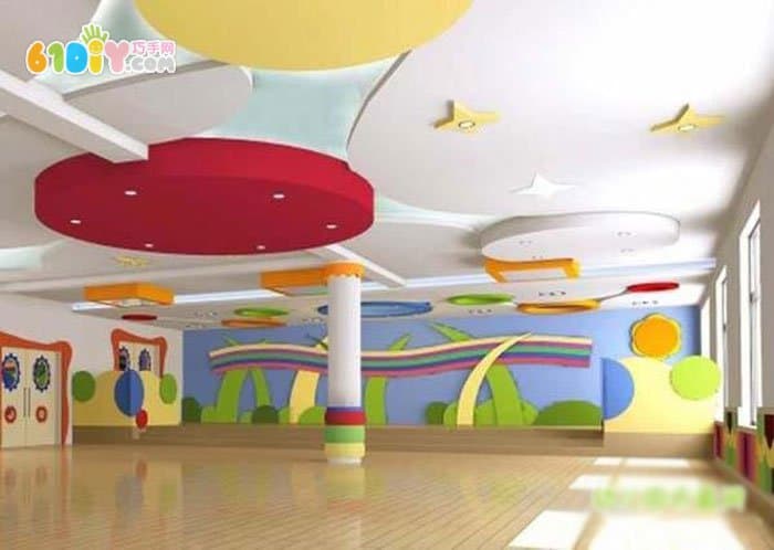 幼儿园大厅设计图片