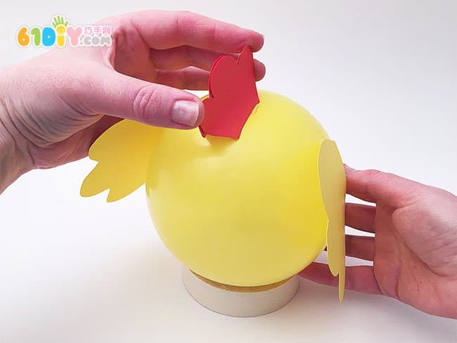 儿童DIY 气球制作小鸡