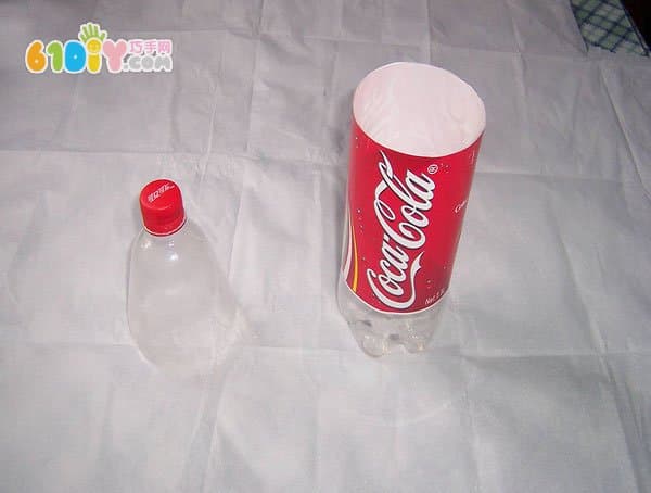 可乐瓶废物利用制作公鸡灯笼