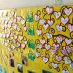 幼儿园感恩树墙饰布置