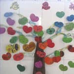 幼儿园感恩树主题布置
