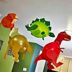 气球DIY制作恐龙挂饰