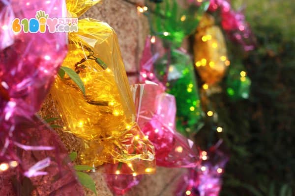 新年DIY制作闪亮亮的糖果灯笼