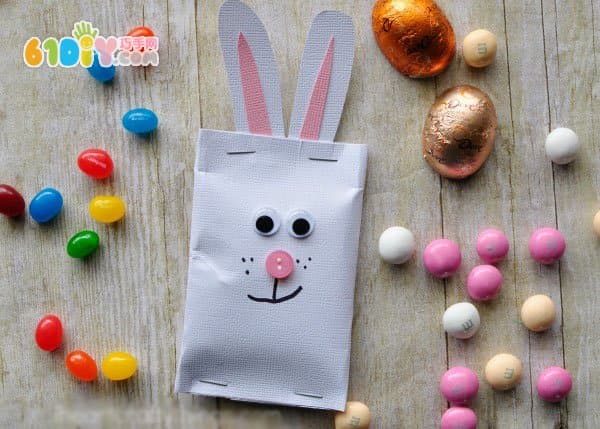 复活节兔子糖果盒手工制作