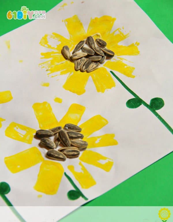 儿童DIY制作太阳花