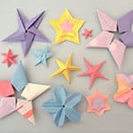 几款漂亮星星折纸手工