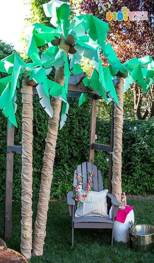 户外装饰大型椰子树手工制作