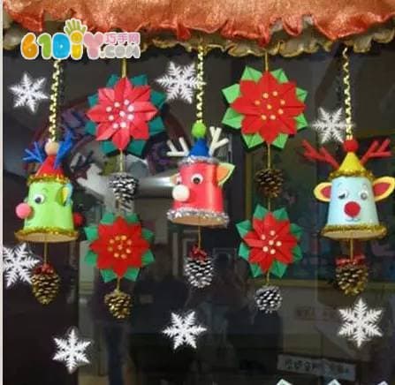 圣诞节幼儿园吊饰案例图片