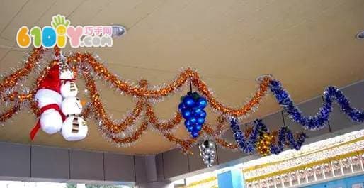 圣诞节幼儿园吊饰案例图片