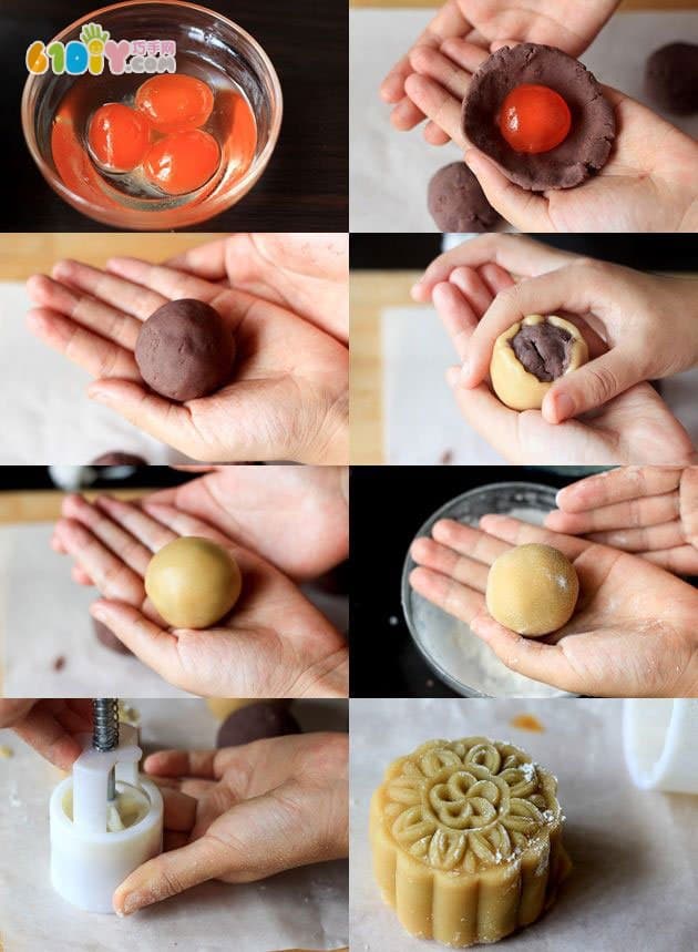 中秋节月饼的制作方法