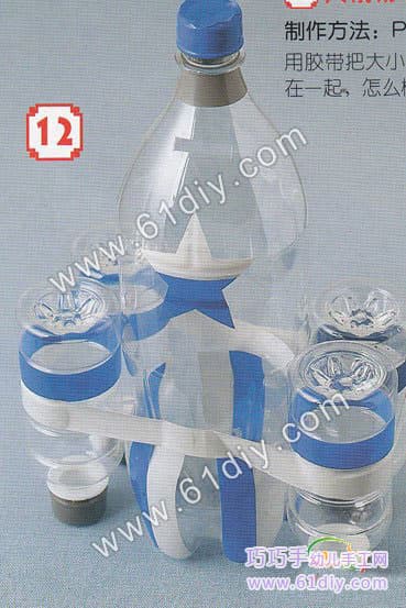 塑料瓶火箭手工制作教程