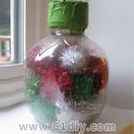 瓶子手工——圣诞节装饰物Jingle Bottle Craft