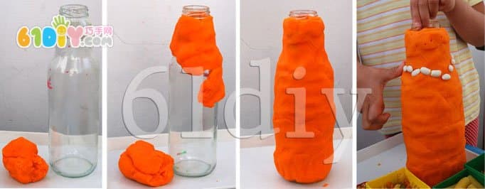 瓶子DIY个性花瓶